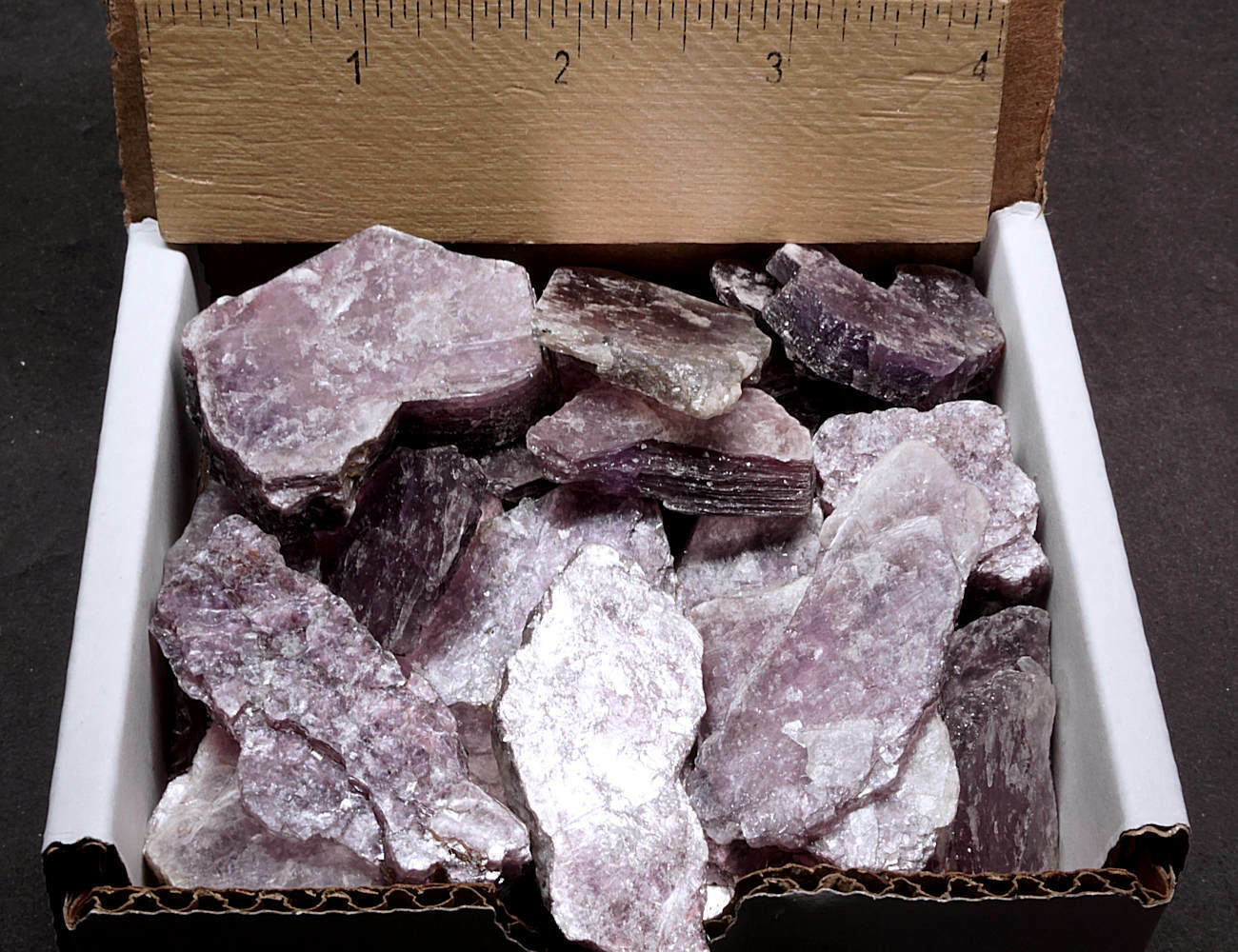 Lepidolite Collection 1/2 LB Layered Lavender Lithium Mica Crystals