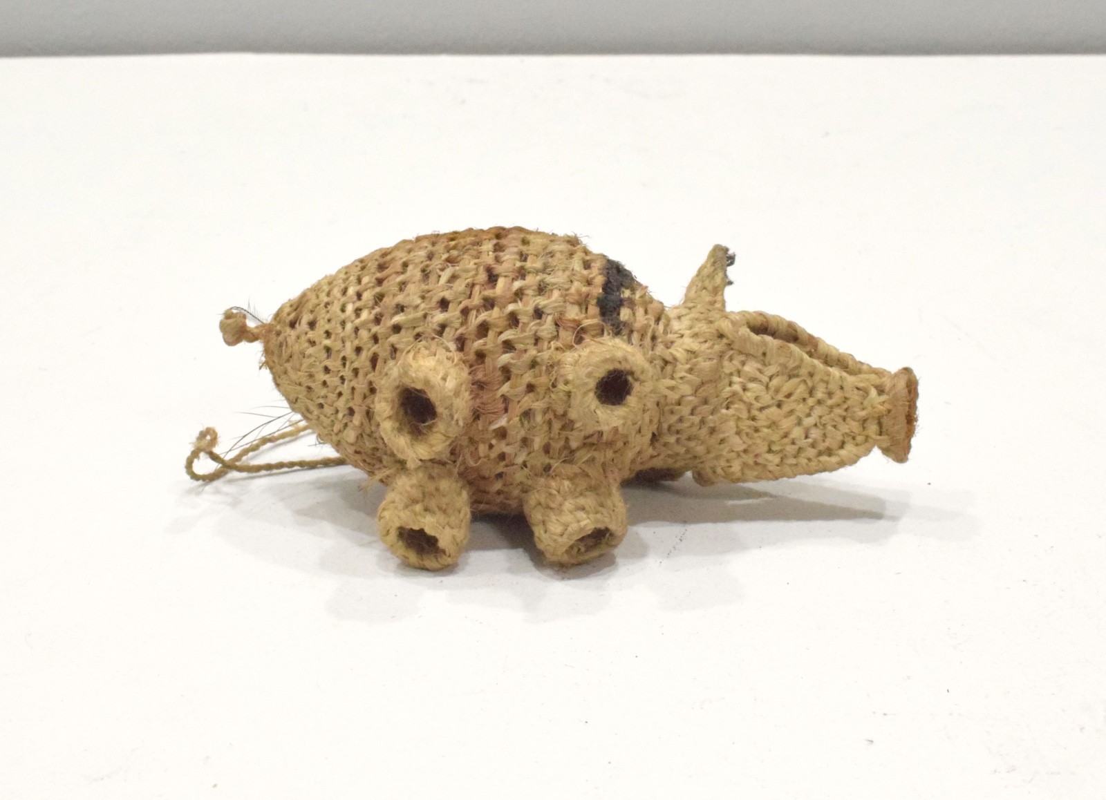 Papua New Guinea Woven Fiber Dream Spirit Pig Latmul Tribe