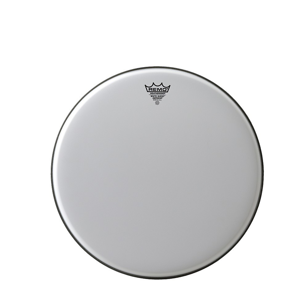 Remo White Suede Emperor Batter Drumhead 16 in.