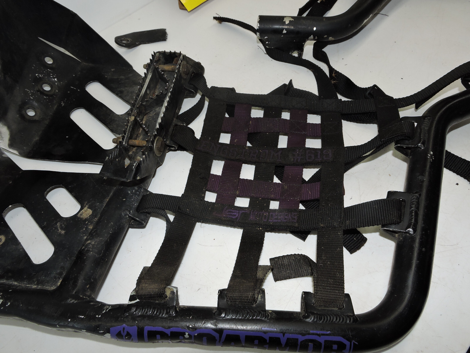 🔥 06-09 09 Suzuki LTR450 LTR 450 Pro Armor Pro-Peg Nerf Bars Nerfs🔥