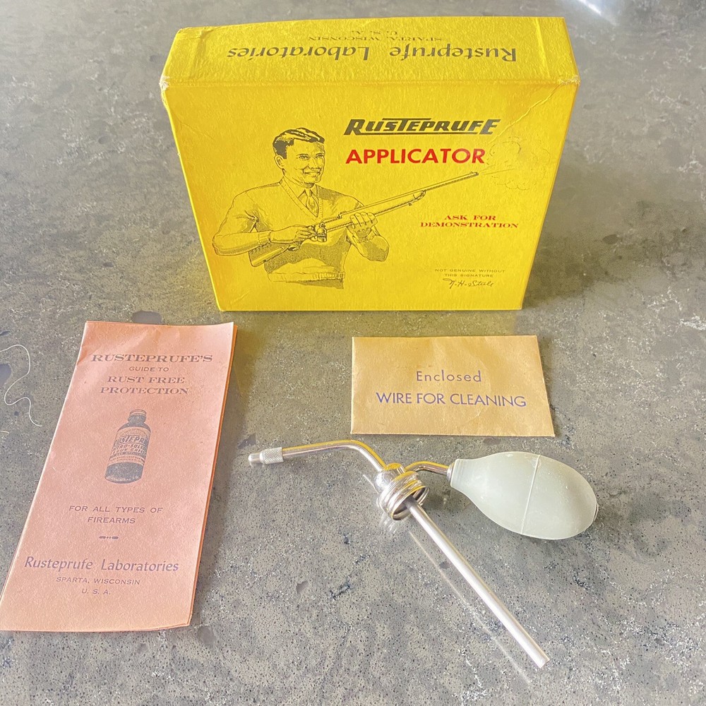 NEW OLD STOCK Rusteprufe Applicator Vaporizer Rusteprufe Laboratories Rust Proof