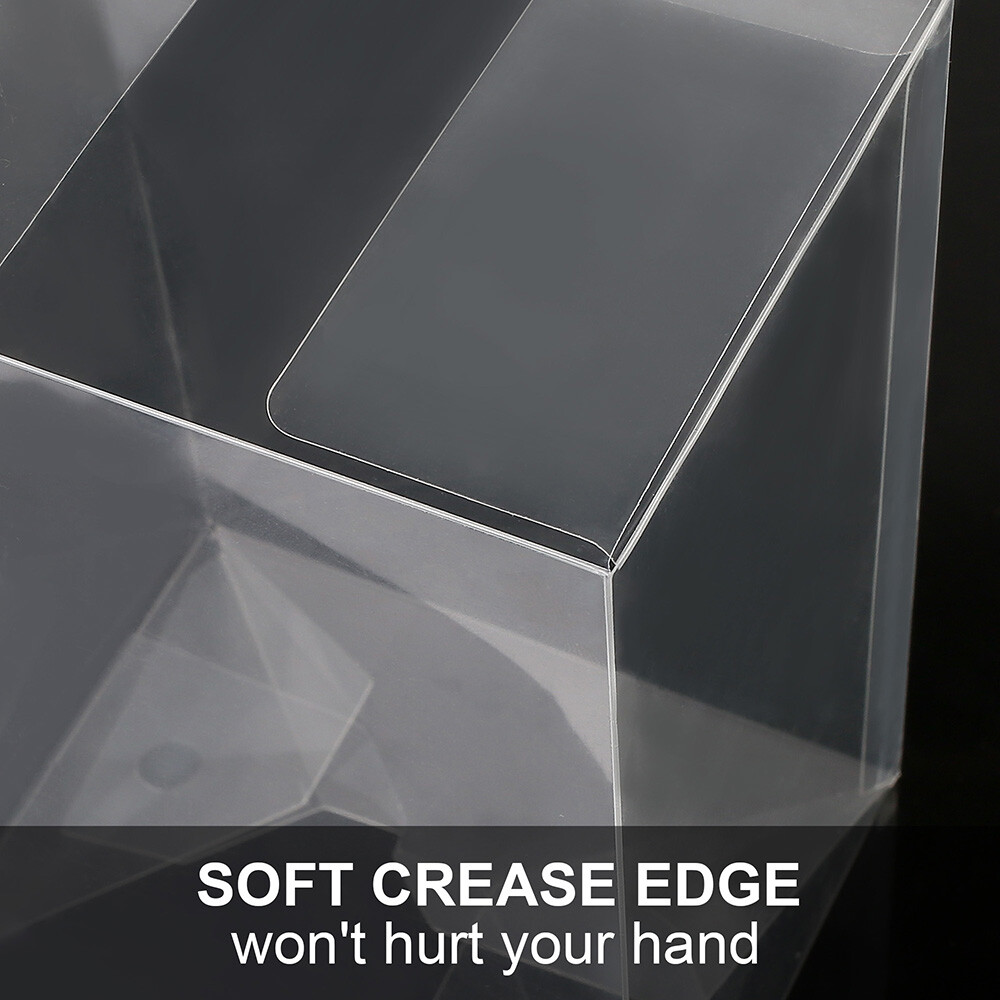 10x Pop Protector Case for 4'' Funko Pop Figures Plastic Display Box Locking Tab