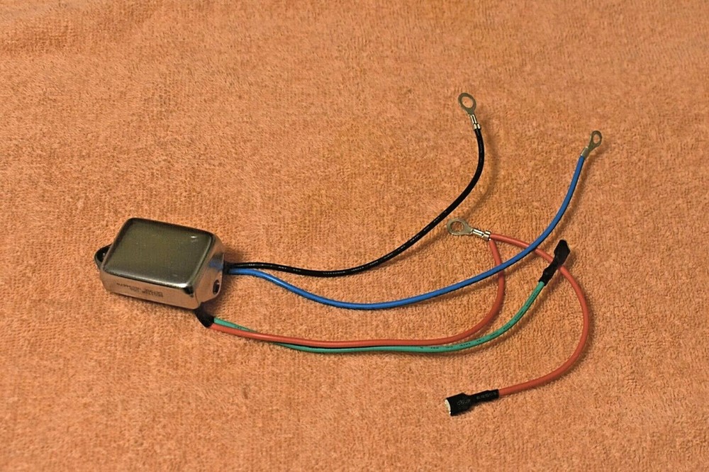 12V CONVERSION REGULATOR 1 WIRE HOOKUP FOR CHRYSLER SQUARE BACK ALTERNATOR