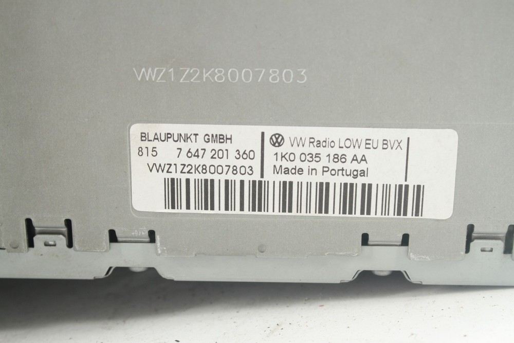 Volkswagen Golf 2008-2012 Stereo System