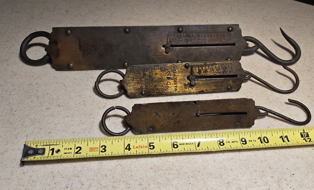 Antique Spring Balance Scales