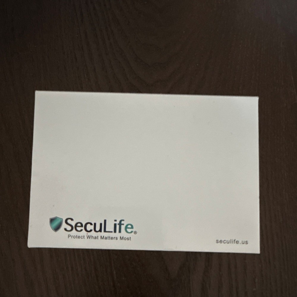 SecuLife Mobile GPS Alert Device Black with SOS Button
