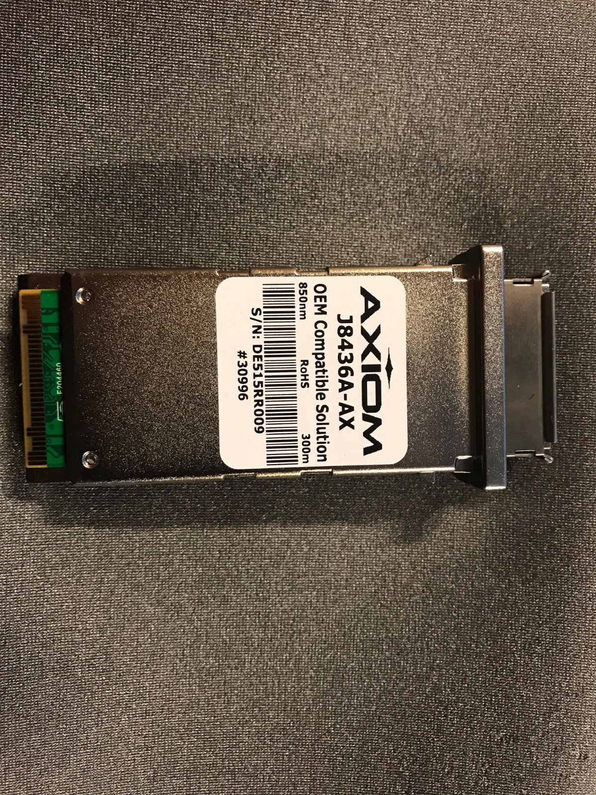 J8436A-AX: Axiom 10GBASE-SR X2 Transceiver for HP
