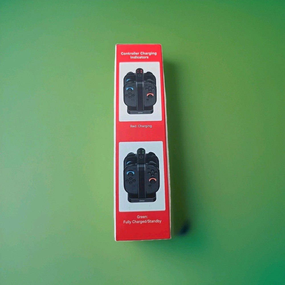 Switch 2 Joycon Controller Charging Dock for 2025 Nintendo Switch 2 by Oivo