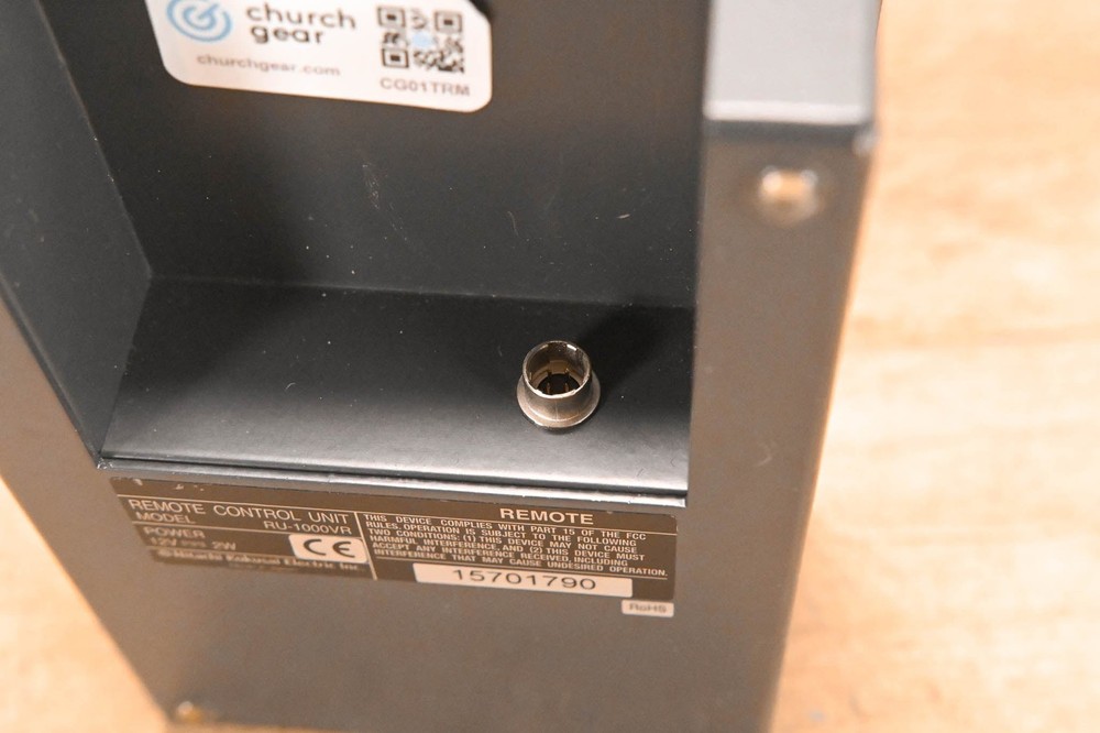 Hitachi RU-1000VR Remote Control Panel CG01TRM