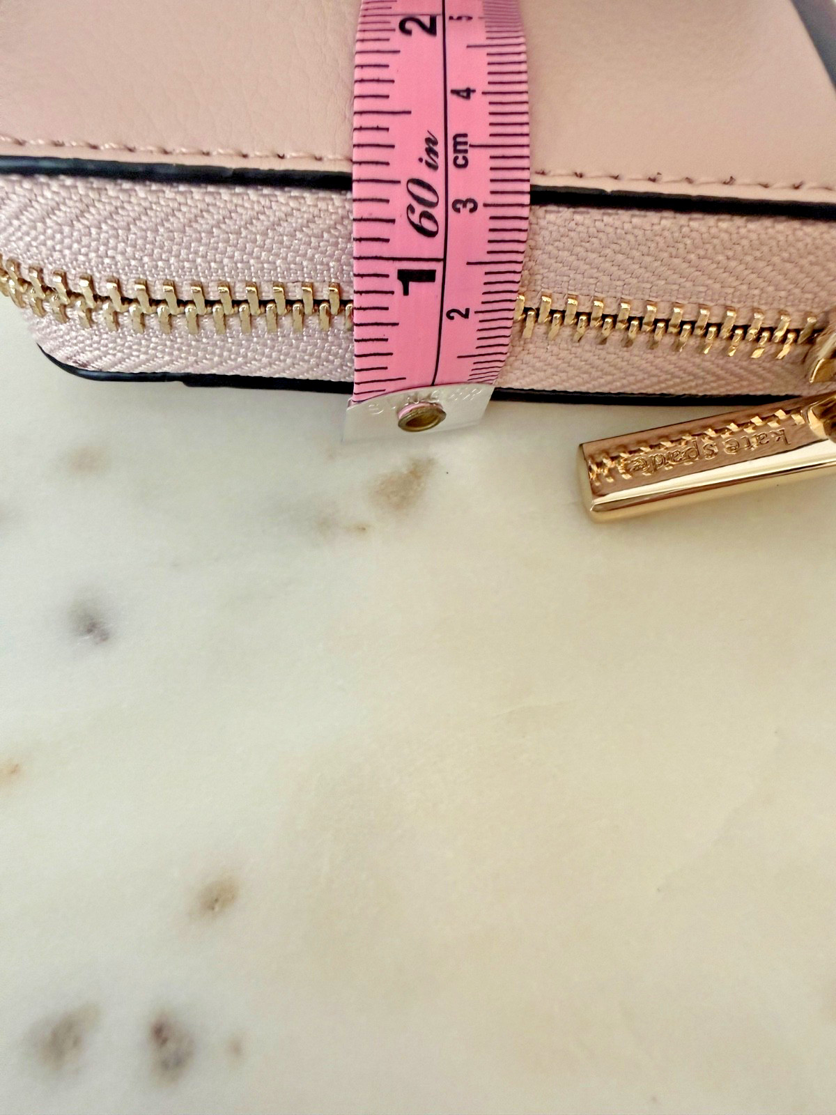 Kate Spade X Disney Minnie Mouse Wallet, applying her lipstick, A+dorable :-) !!