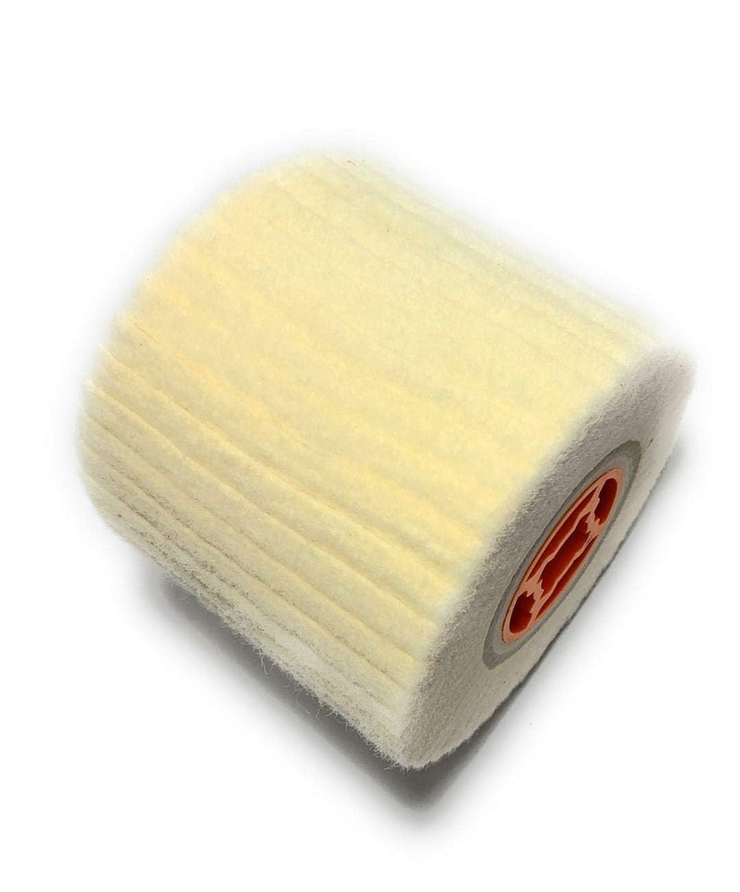 Wool Felt Wire Drawing Wheel Buffer Wheel Buffing Drum Mirror Burnishing Poli...