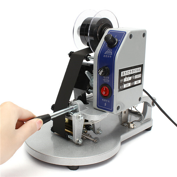 Foil Stamp Batch Coding Printer/Expiry Date Printer/Thermal Date Print Machine