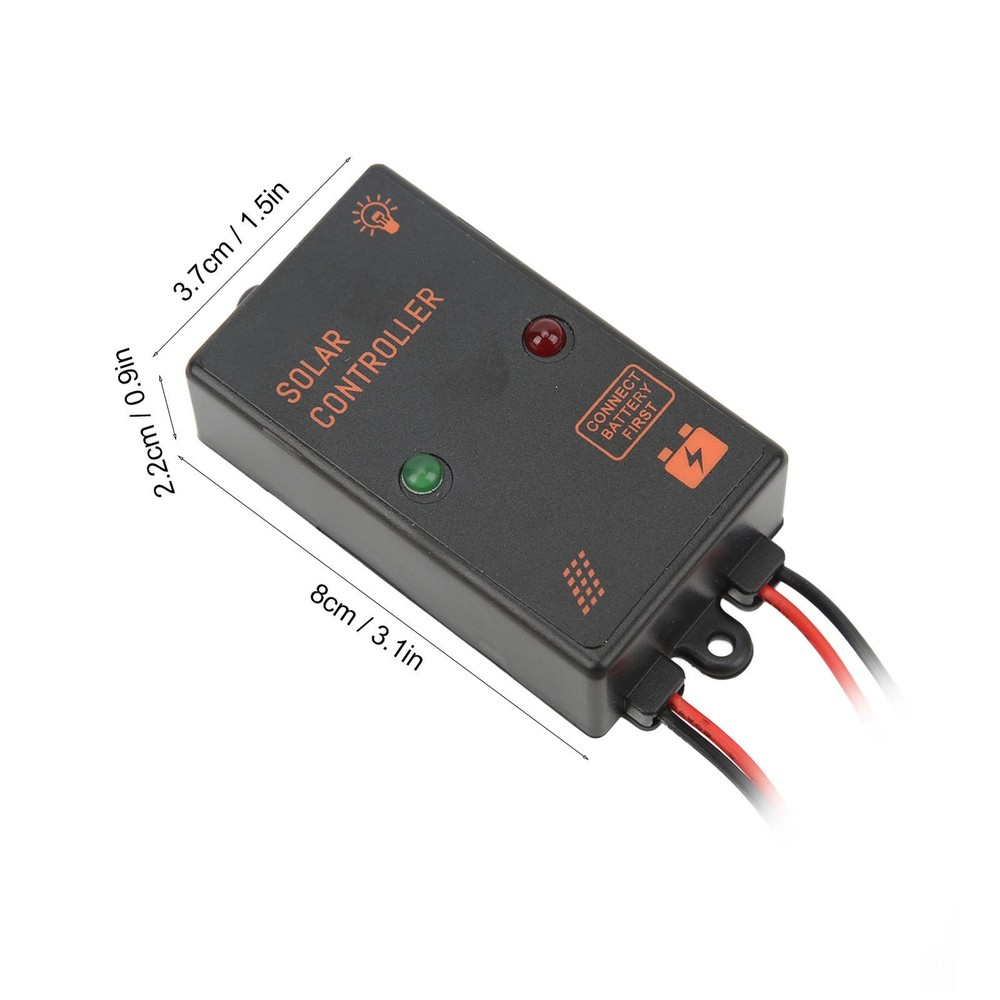 Solar Panel Controller IP67 Waterproof PWM Charge Controller 5A 6V 12V Spares