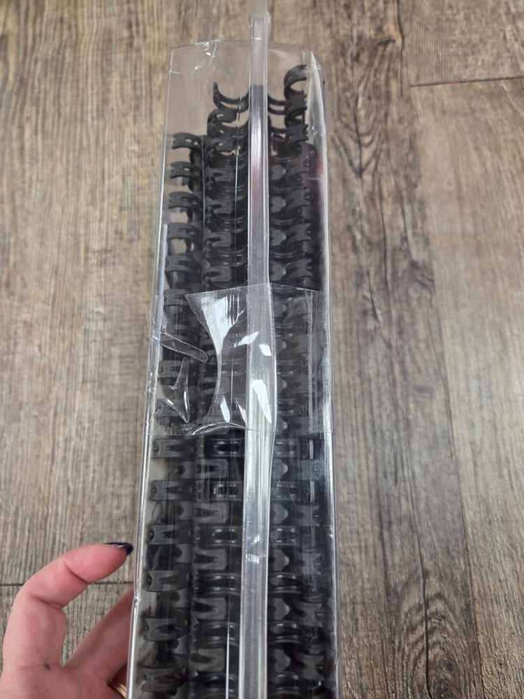 GBC ZIP BIND 1/2" Black Easy Binding CombBind Compatible