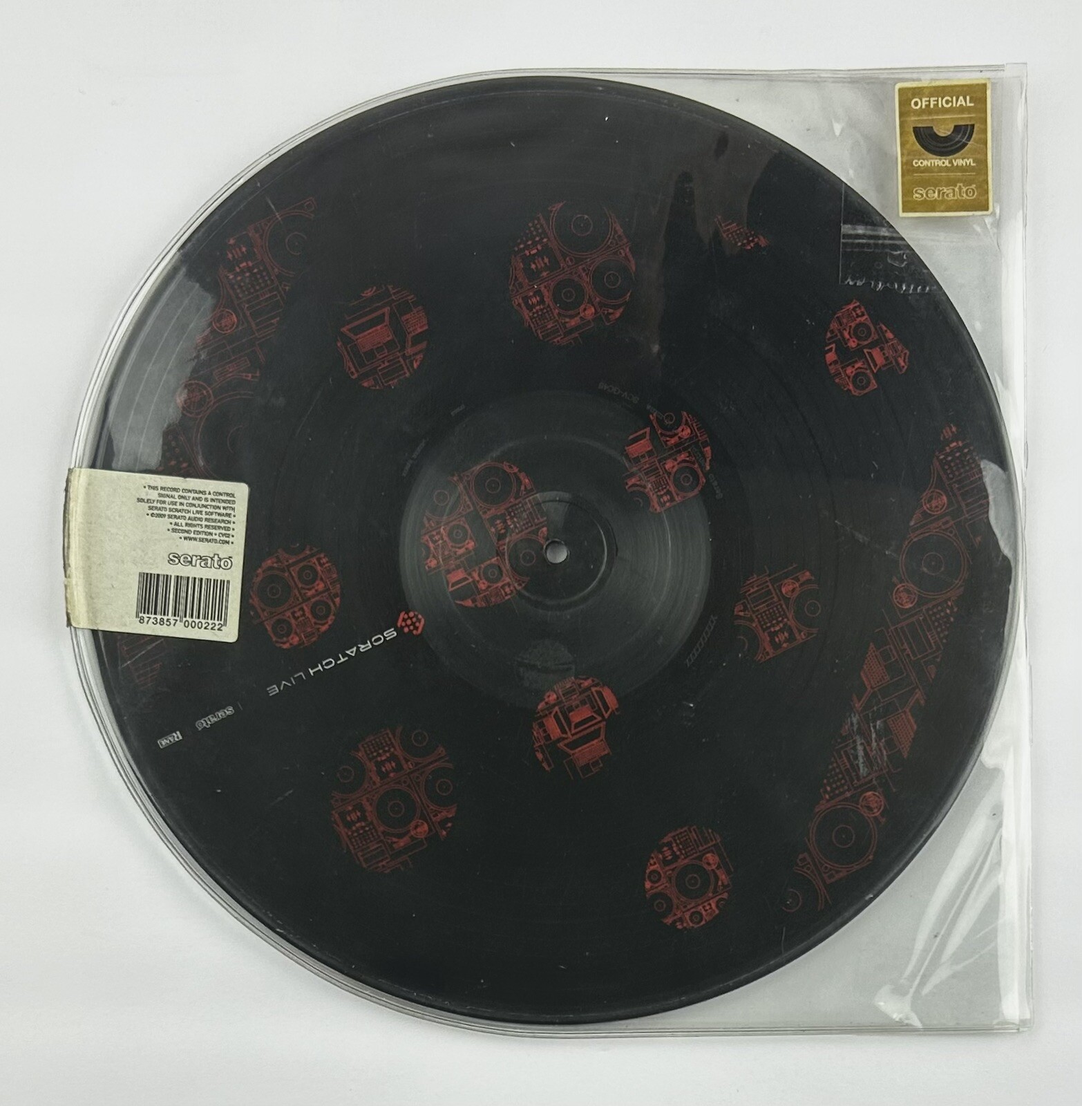 Serato 45th Anniversary Control Vinyl Picture Disc Pair Limited Edition