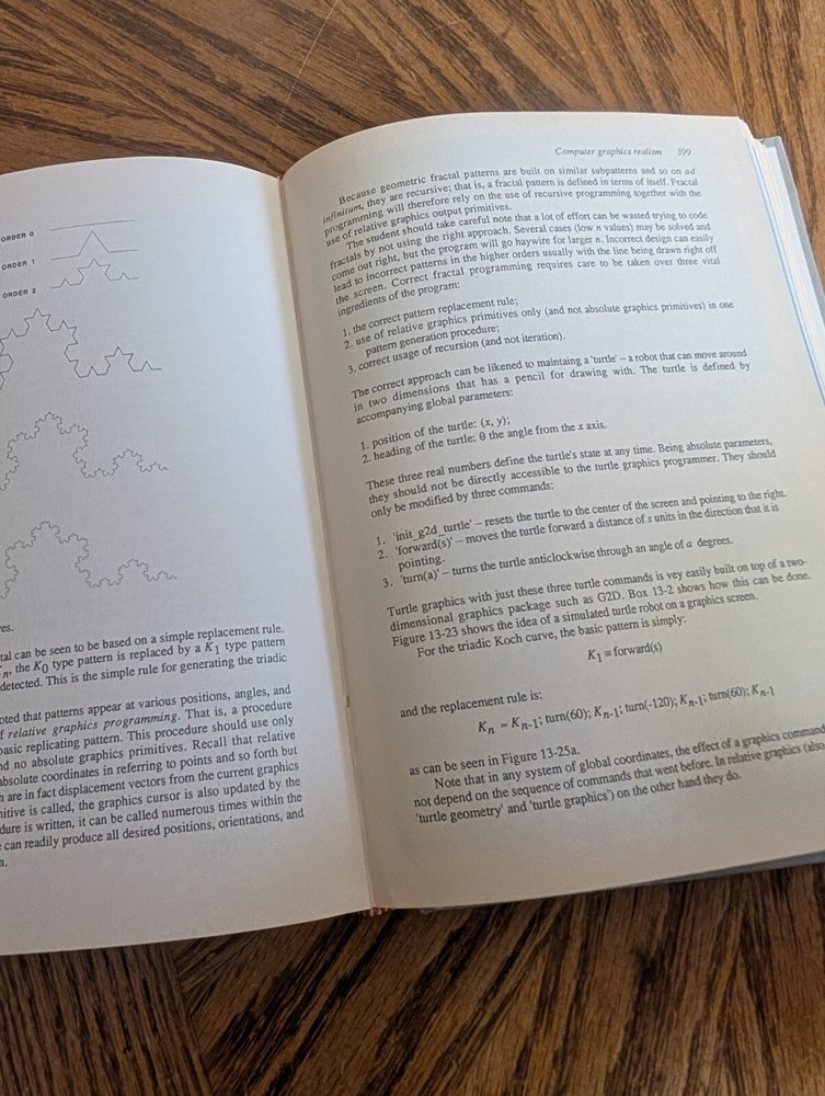 Computer Graphics Software Construction BOOK J Rankin IBM APPLE TANDY CLONE 1989