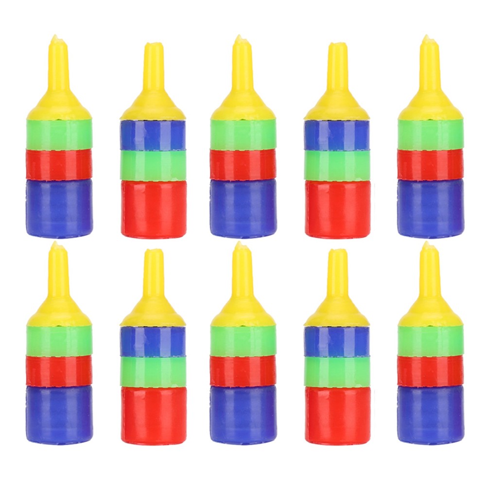 10pcs Fish Tank Air Stone Bubbles Release Oxygen Increasing Diffuser High AD