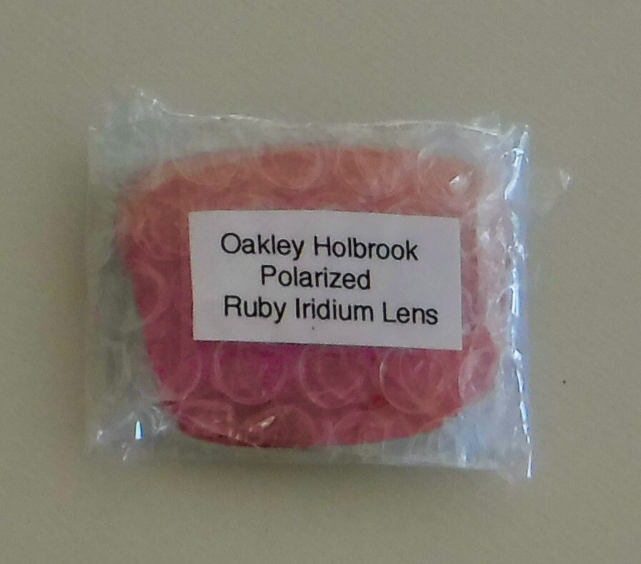Oakley Holbrook Sunglasses 9102 Polarized Ruby Iridium Replacement lens