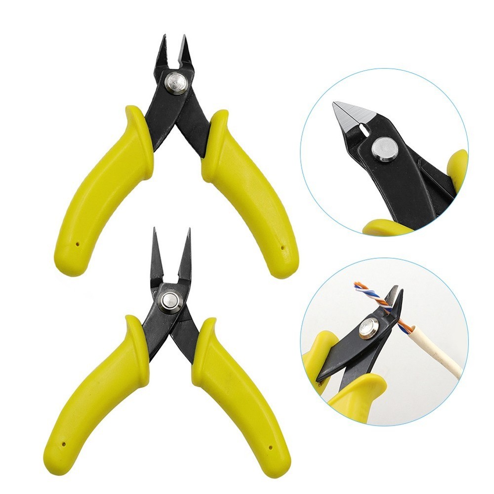 Precise Assembly Tool Set Pointed Nose Diagonal Pliers for DIY Enthusiasts