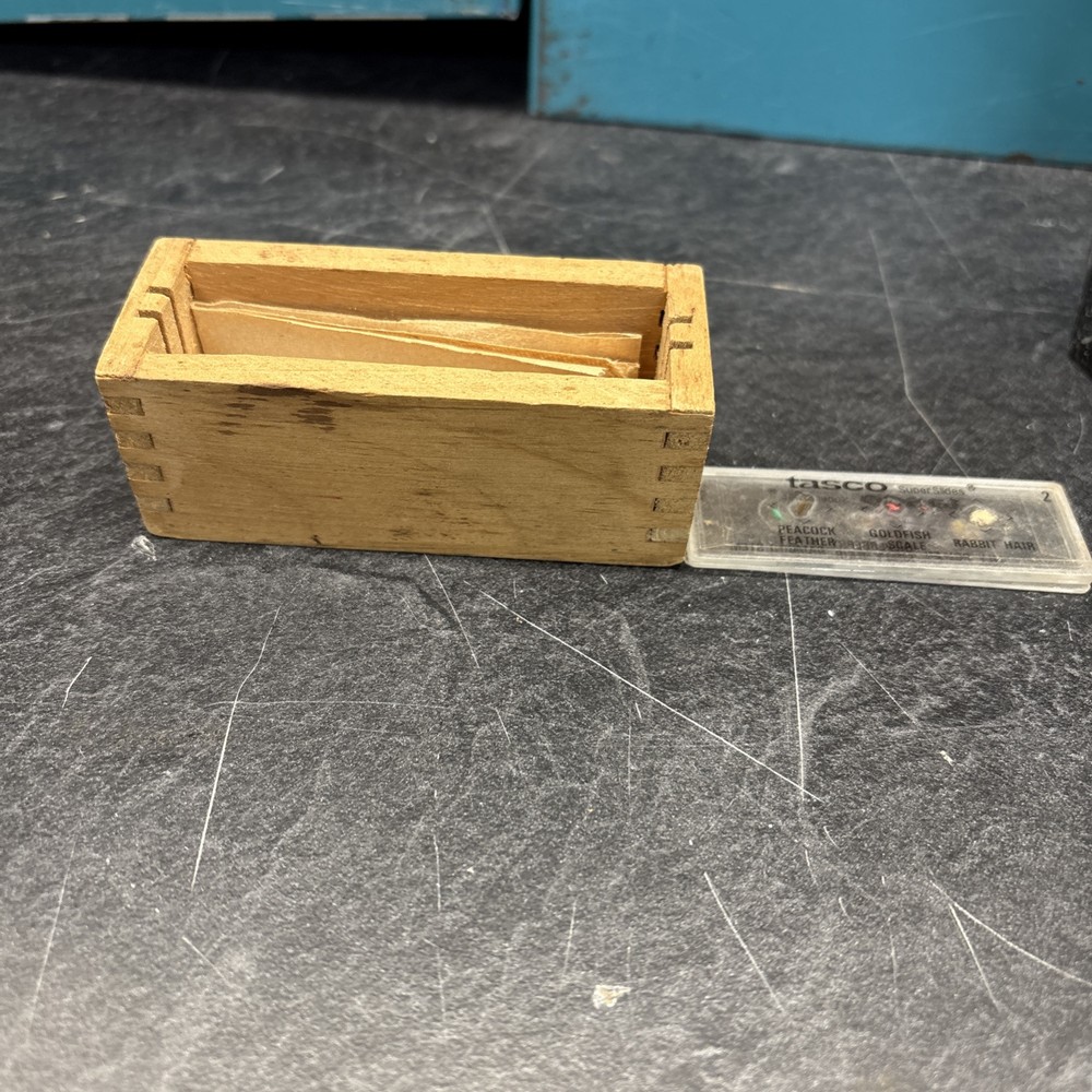 Vintage Porter Science Microcraft Microscope Lab No. 2105, Untested