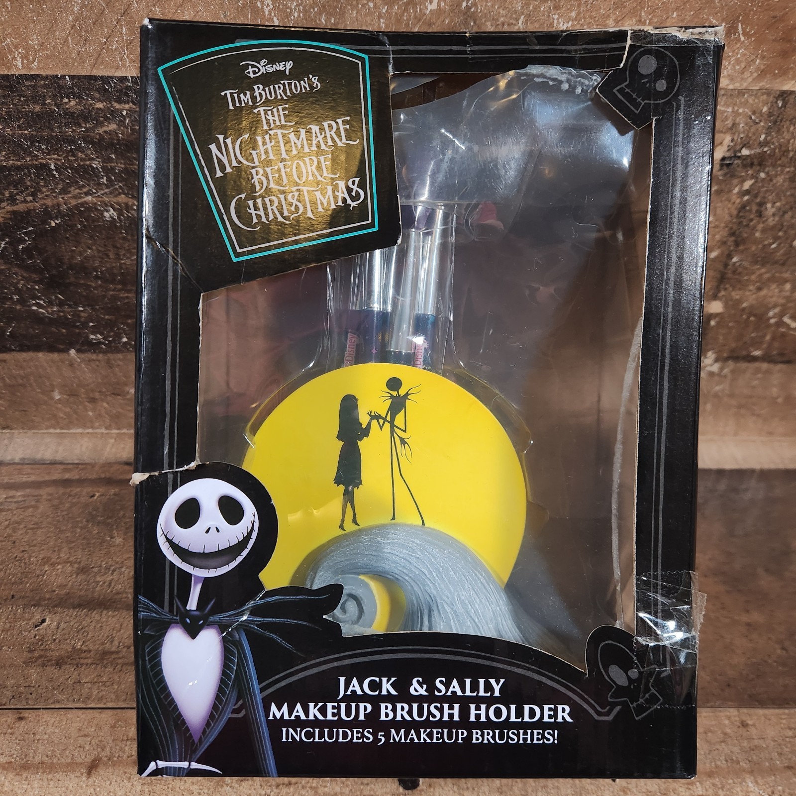 Nightmare Before Christmas Makeup Brush Kit Jack & Sally Spiral Hill