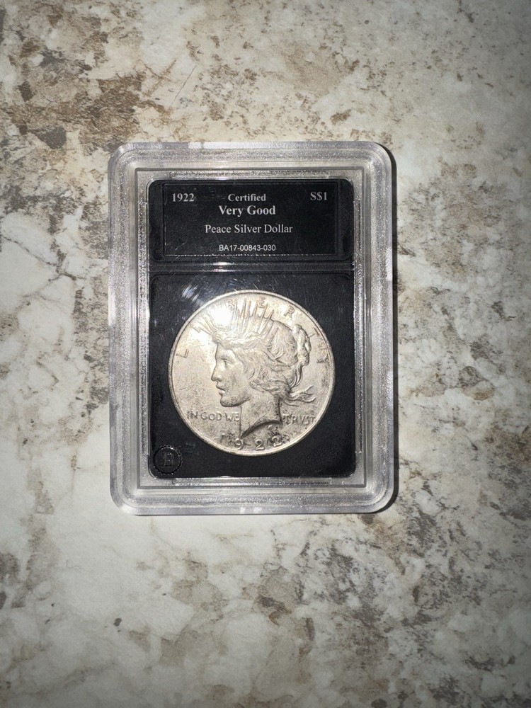 1922 Peace Dollar