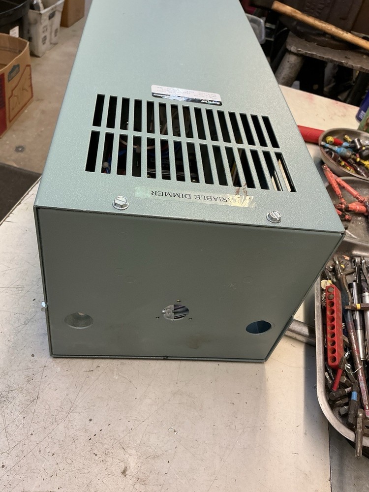 Superior Electric Powerstat Variable Transformer Type 116C-1284 & Enclosure