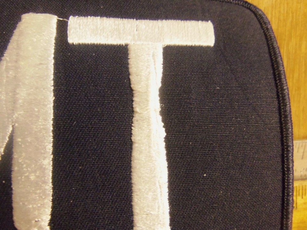 E M T Embroidered Back Patch