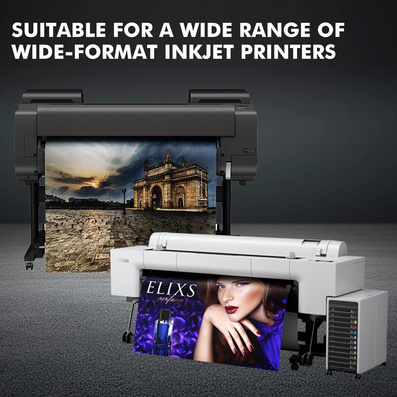 Koala Ultra Premium Glossy Photo Paper Roll 24 In X 110 Ft 72lb Inkjet Printers