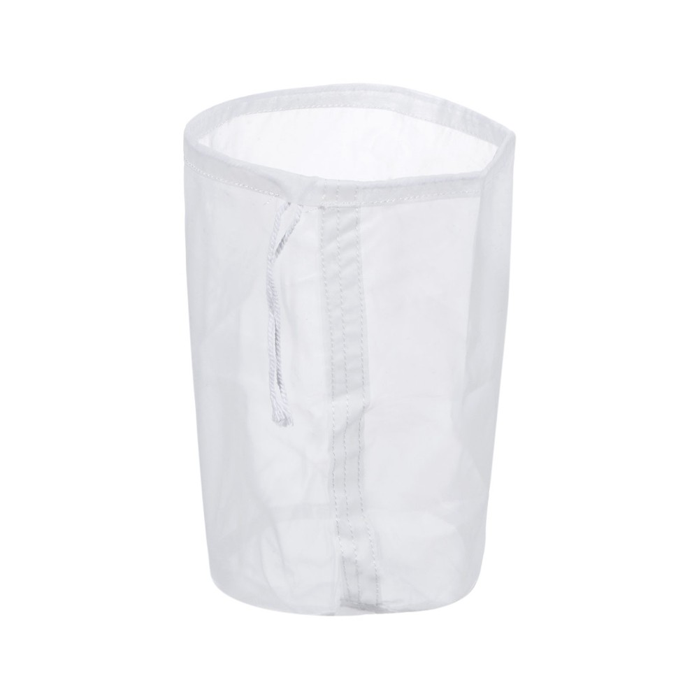 160 Mesh Paint Filter Bag 5.9" Dia Nylon Strainer with Drawstring for Filtering