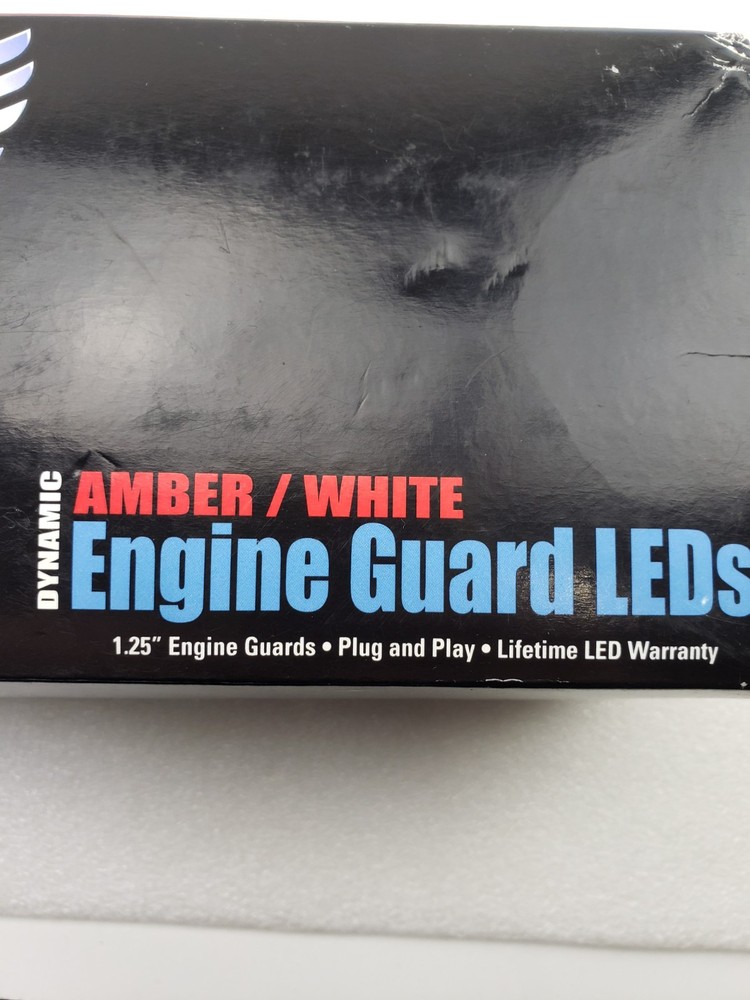 Custom Dynamics Engine Guard LED Gloss Black 2040-2527 / CD-CB-AW-BCM-B