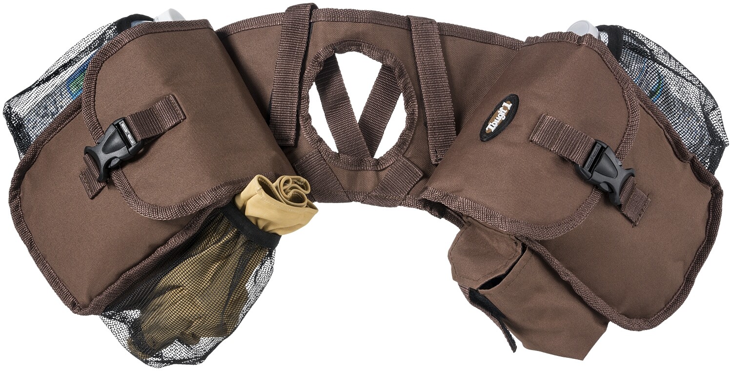 Western Saddle Insulated Horn Bags - Black or Brown