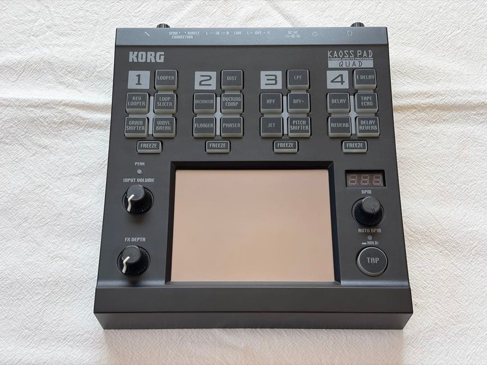 Korg Kaoss Pad Quad Dynamic Effect Processor Sampler