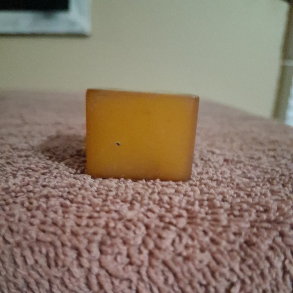 Antique Butterscotch Bakelite Mahjong Game Tile