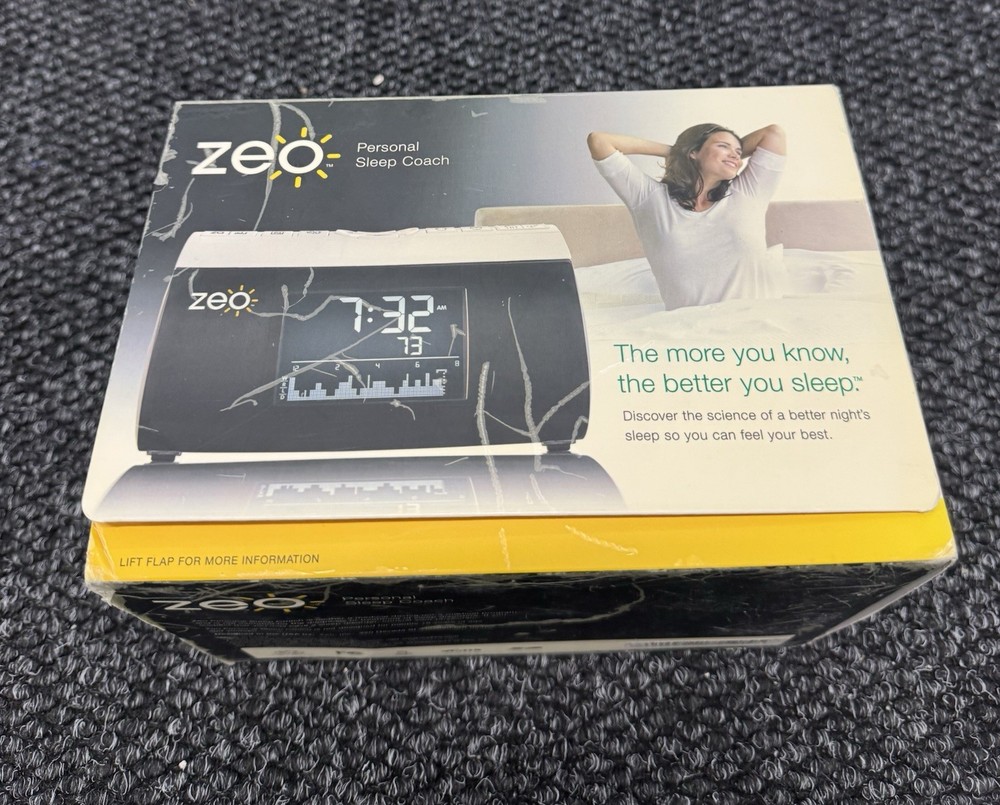 Zeo Personal Sleep Coach with Headband & SoftWave Sensor And Clock