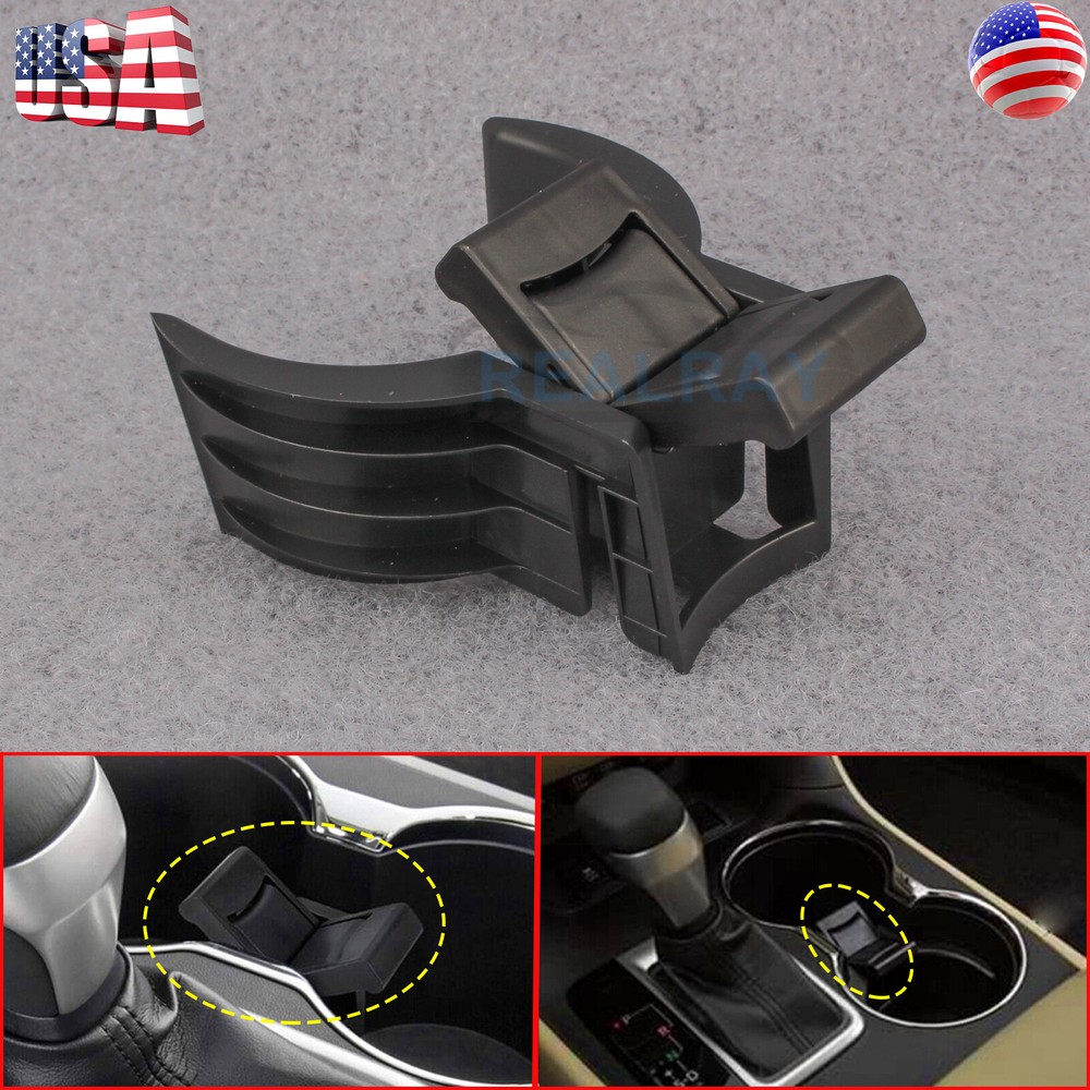For 2014-2019 Toyota Highlander Center Console Cup Holder Insert Divider Replace