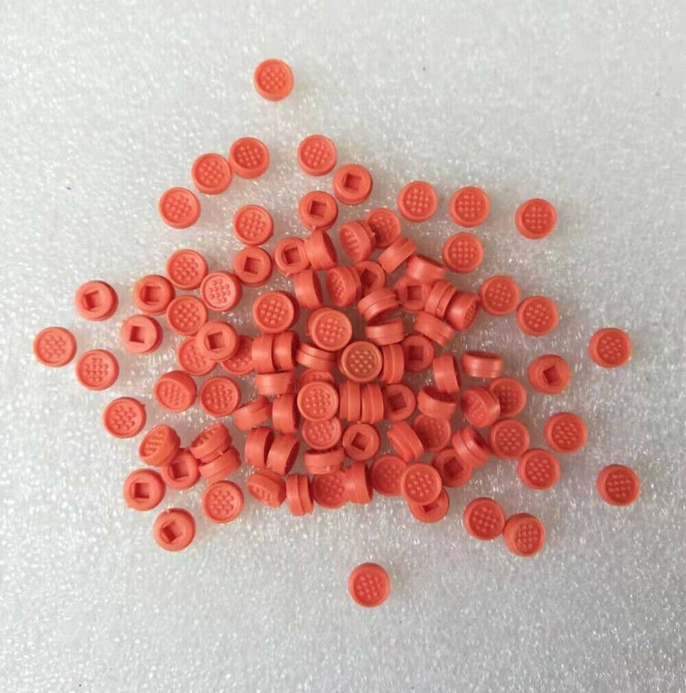 100x Red TrackPoint Caps Mouse Pointer Soft Rim for DELL E6440 E6500 E6510 E6530