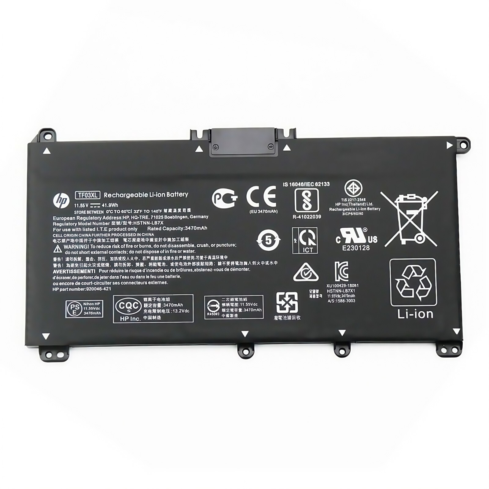 Genuine TF03XL Battery For HP Pavilion 15-CC 15-CK 15-CD 14-CD Series 920070-855