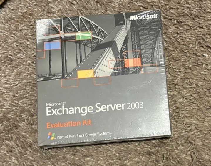 Microsoft Exchange Server 2003 Evaluation Kit New/sealed