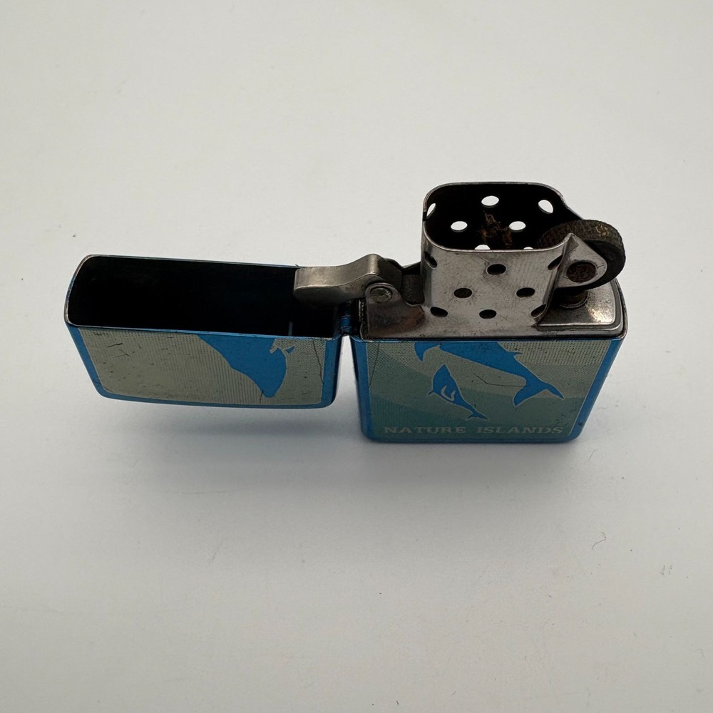ZIPPO Dolphin Blue 1999