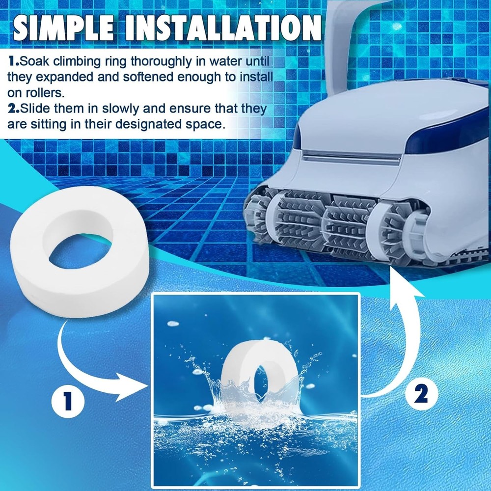 Complete Climbing Ring Replacement Set for Dolphin M Series & Nautilus Models