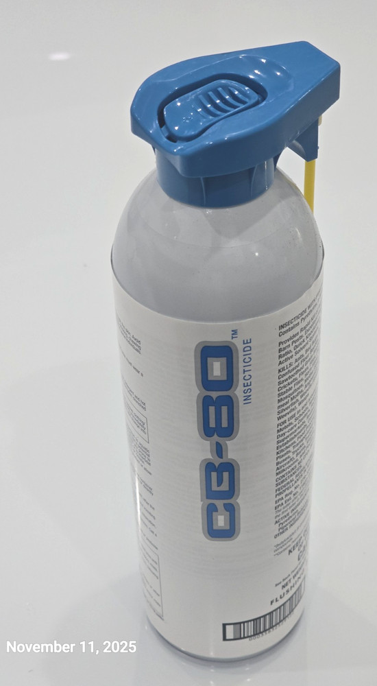 CB- 80 INSECTICIDE PYRETHRIN BEDBUGS FLUSHING AGENT 17 oz CANFMC