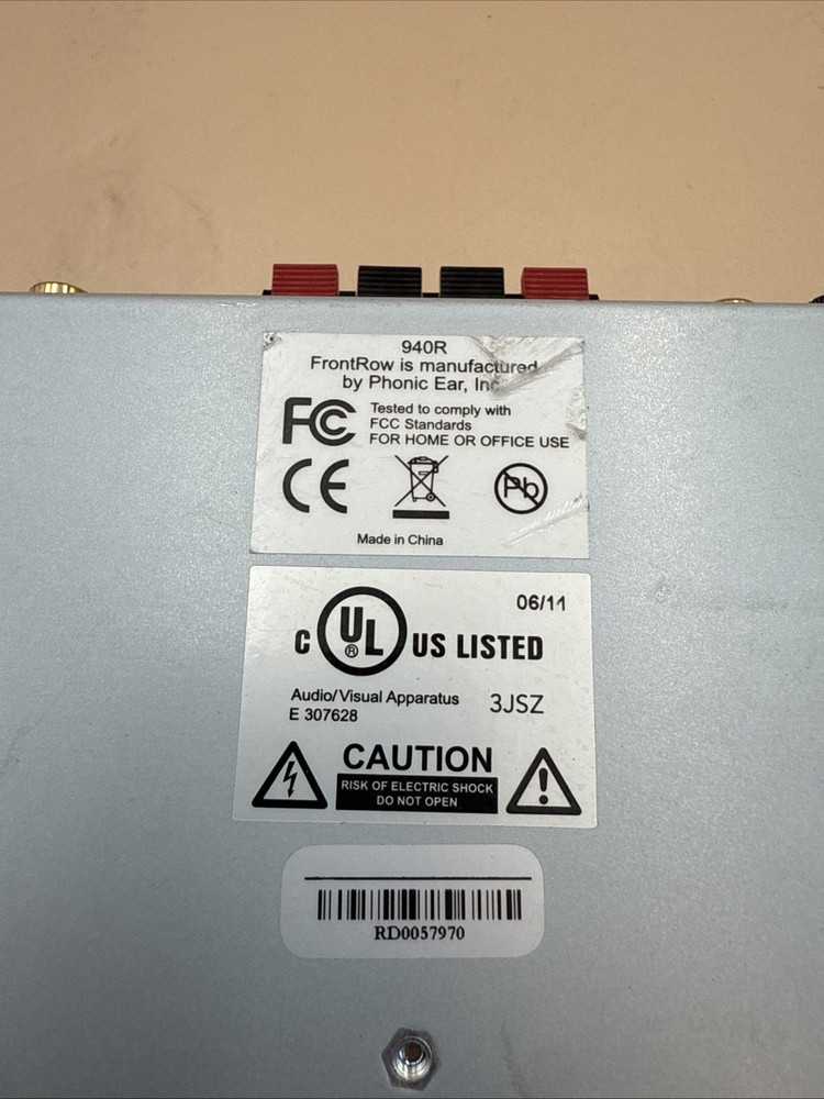 Frontrow Pro Digital 940R Classroom Amplifier - TESTED