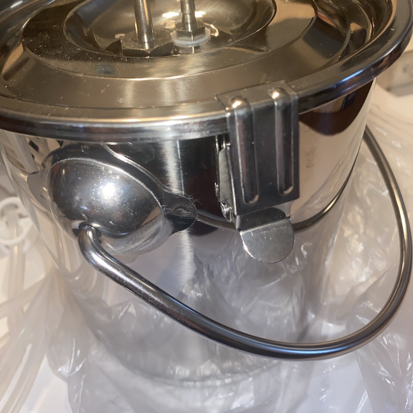 3L Electric Sheep Goat Milking Machine Dual Head Pulsation Bucket Tubes Parts Z