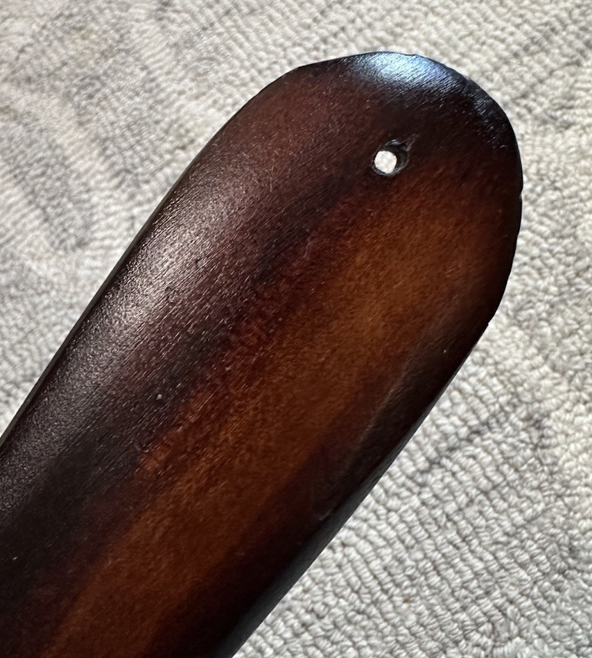 Wahaika Maori Patu New Zealand 15.5” & 27.75” Hand Carved Abalone Inlaid Weapons