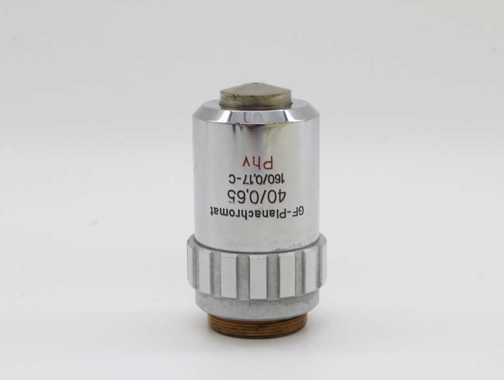 Zeiss Microscope Objective Phase Contrast 40 0.65 GF Plan PhV #Ob15
