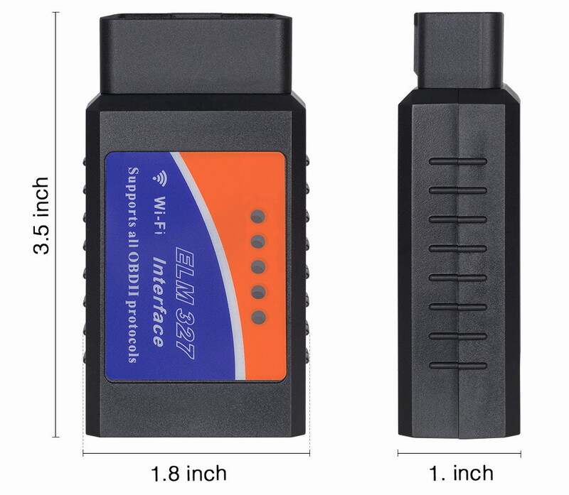 ouchuangbo ELM 327 OBD2 Diagnostic-tool Work On IOS/Android