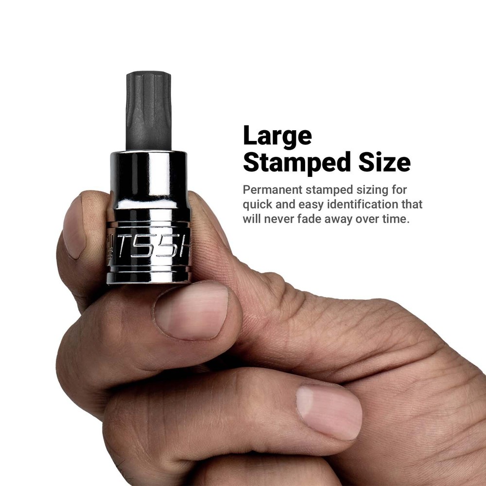 Capri Tools Star Plus Bit Socket, Single TP8 to TP60