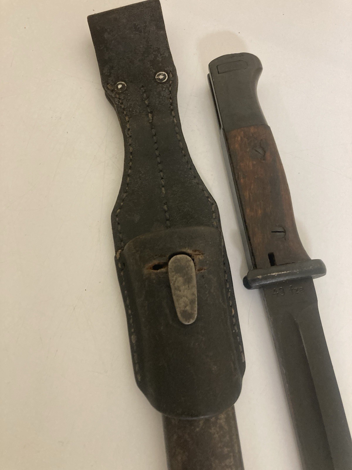 German K98 Bayonet With Frog