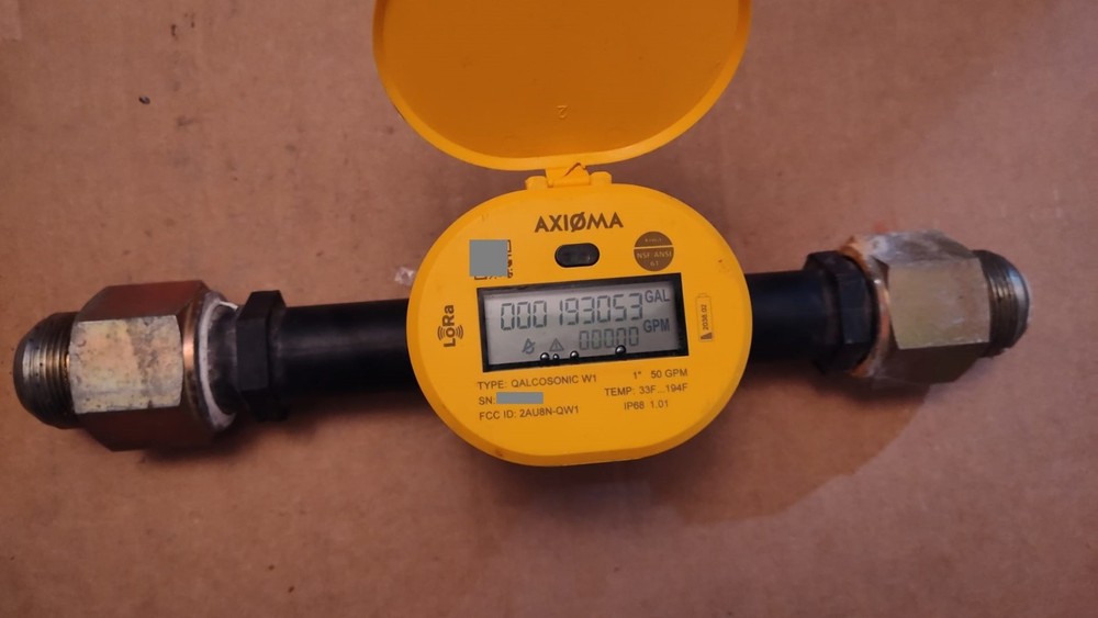 Axioma ultrasonic LoRaWAN flowmeter WITH PROGRAMMER - Now $50 OFF!